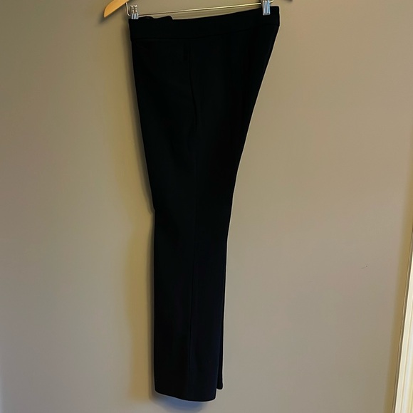 ELIE TAHARI | Black Straight Leg High Waisted Stretch Wool Trousers - sz 6 - Picture 2 of 11